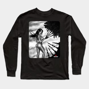 Virus attack - cyberpunk futuristic design Long Sleeve T-Shirt